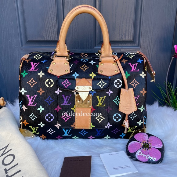 Louis Vuitton Handbags - LOUIS VUITTON SPEEDY 30 MULTICOLOR  BLACK